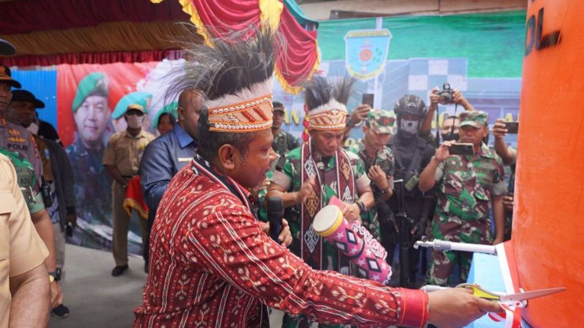 Pangdam XVIII Cassowary Launches 1,000 Clean Water Points In West Papua