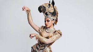 Keren, Jihane Almire Chedid Raih Penghargaan <i>Best National Costume</i> di Ajang Miss Supranational 2021