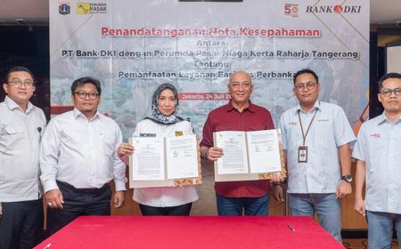 Bank DKI Gandeng Perumda Pasar Niaga Kerta Raharja, Berikan Layanan Fasilitas Perbankan