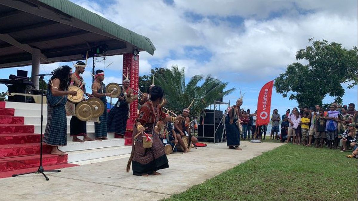 Chanting Tembang Gemu Fa Mi Re, Indonesian Delegation Publicly Pukau In Vanuatu
