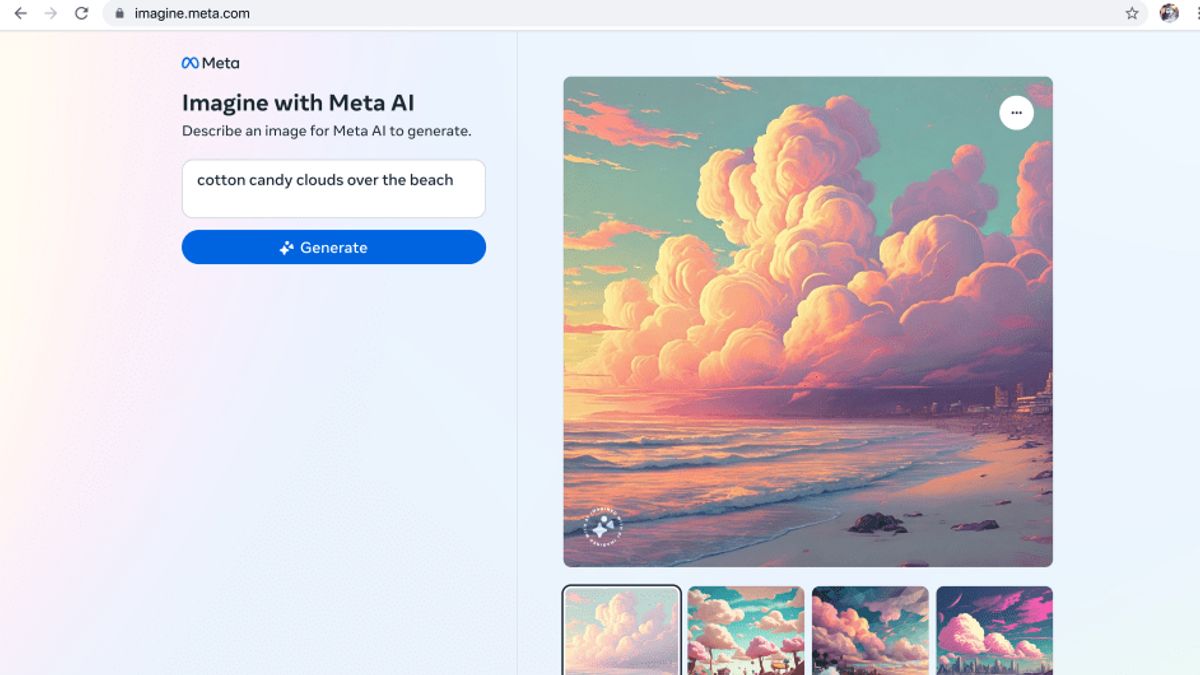 Meta Launches Website Dedicated to AI Text to Image Generator