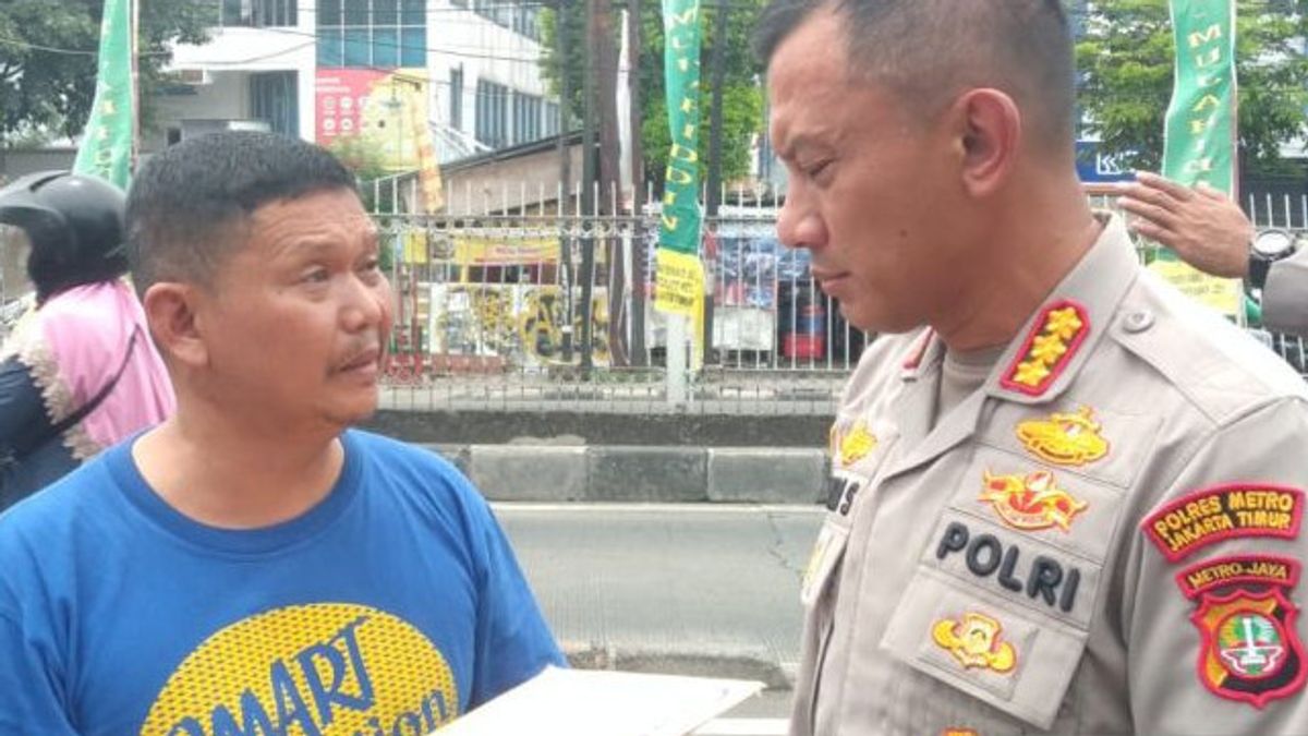 East Jakarta Police Returns The Motorcycle Of Online Taxi Driver That Was Stolen
