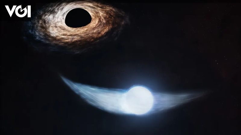 A NASA telescope monitors the ‘feeding’ record of a black hole