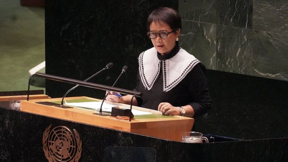 Foreign Minister Retno Marsudi Disappointed UN Security Council Disagrees With Ceasefire Resolution In Gaza
