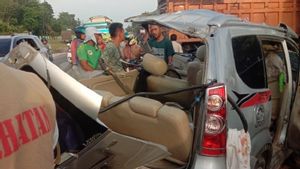 Diduga Mengantuk, 3 Pemudik Tewas di Jalan Kubang Raya Riau