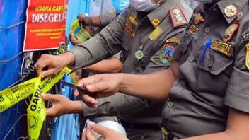 Satpol PP Jaktimは、Cakung 有料道路の端で売春の局在化を約束