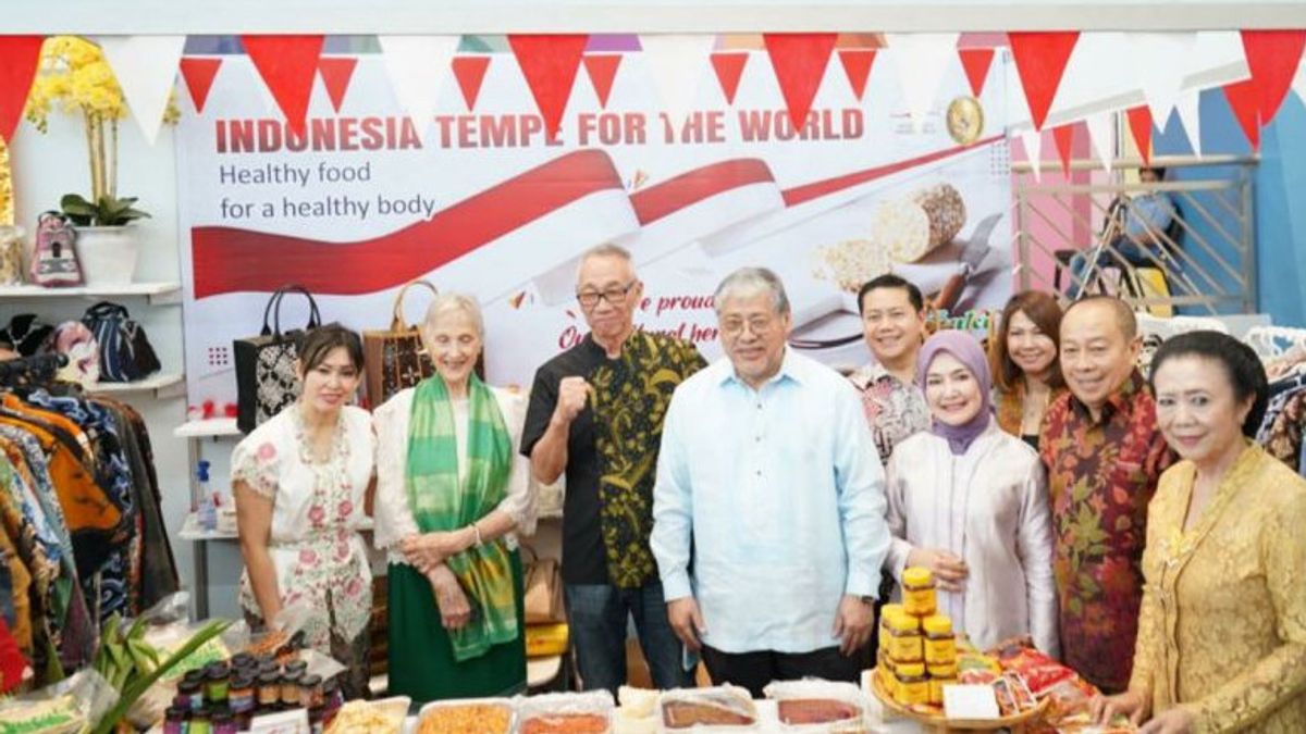 The Indonesian Embassy In Manila Introduces Tempe At The 2023 ASEAN Food Festival