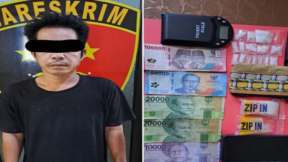 Police Arrest Methamphetamine Dealers In Banjarmasin, 15 Packages Ready To Edar Arrested