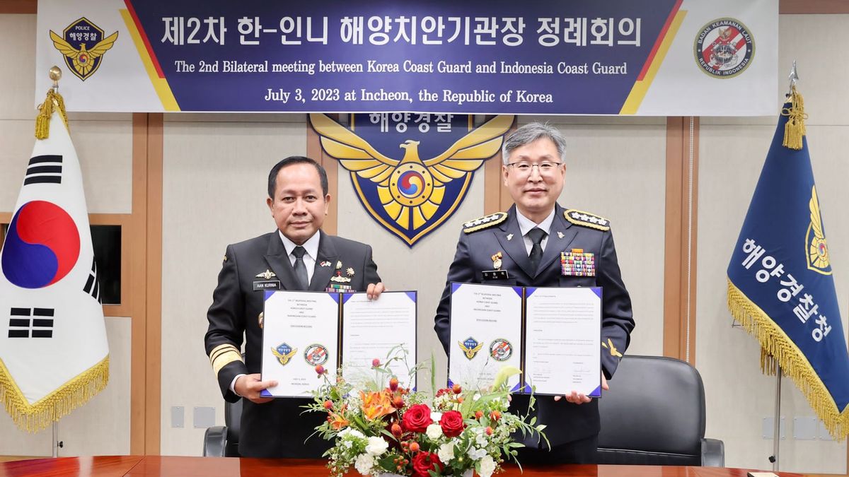 Strengthen Maritime Security, Bakamla RI And Korea Coast Guard Hold Second Bilateral Meeting In Incheon
