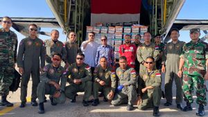 Bantuan Kemanusiaan Indonesia untuk Palestina Tiba di Bandara El Arish, Langsung Diserahkan ke Bulan Sabit Mesir
