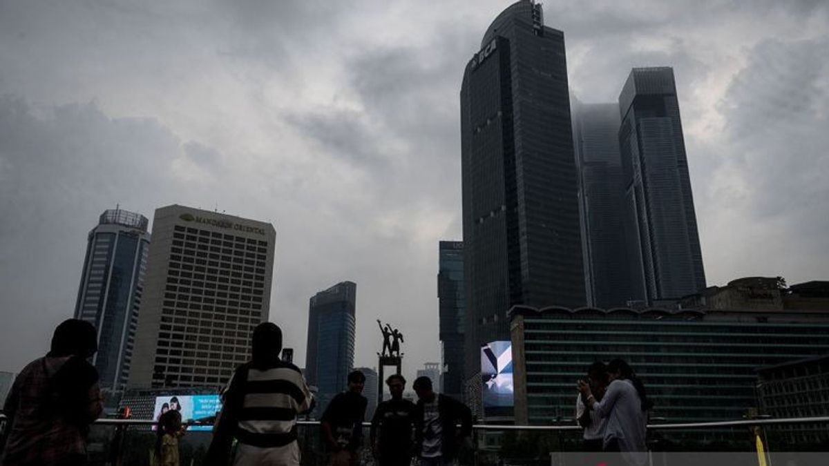 Le temps du vendredi 11 octobre, Jakarta mendung et Bogor pluie deras