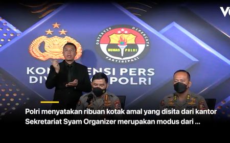 Kotak Amal Syam Organizer Jadi Modus Teroris Jamaah Islamiyah Kumpulkan Dana