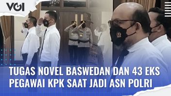 VIDEO: The Task Of Novel Baswedan Et Al From The National Police Chief