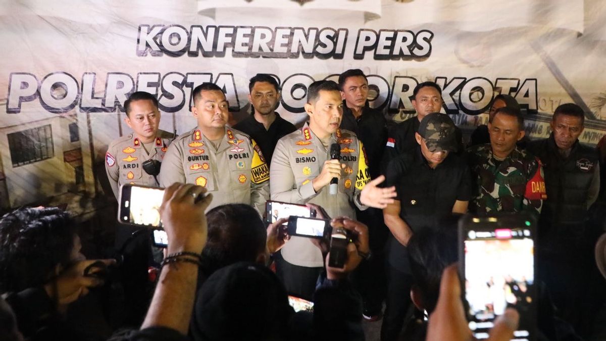 Thugs At The Bogor Merdeka Spice Market Arrested In The Aftermath Of Extortion Among Traders