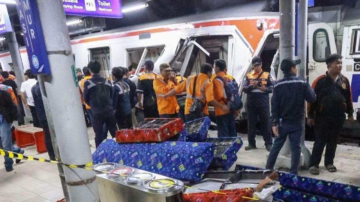 DPR Minta Kemenhub Investigasi Gangguan Teknis Taksi Listrik Penyebab Kecelakaan Kereta di Bekasi Timur