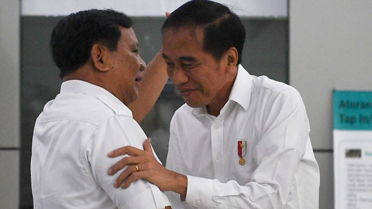 IKN的Jokowi-Prabowo在IKN举行的2024年独立仪式,宫殿的Maruf Amin-Gibran