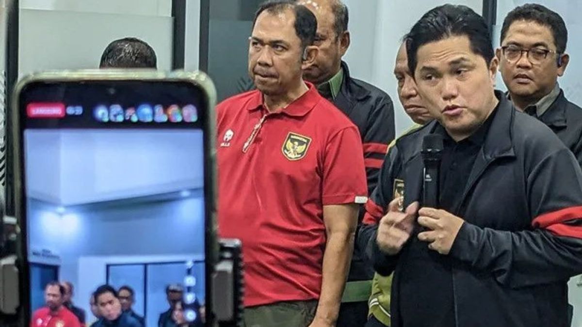 Erick Thohir And Zainudin Amali Successfully ENDed PSSI If The National Team's Achievement Rises And The Stadium Is Safe