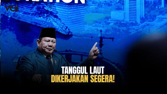 Presiden Prabowo Subianto Minta Proyek Giant Sea Wall Dikerjakan Segera
