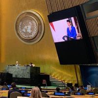 Gunakan Bahasa Indonesia di Sidang PBB, Jokowi Singgung Rivalitas Negara di Masa Pandemi COVID-19