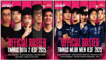 PB ESI Umumkan Roster Timnas MLBB dan DOTA 2 di IESF World Esports Championship 2025