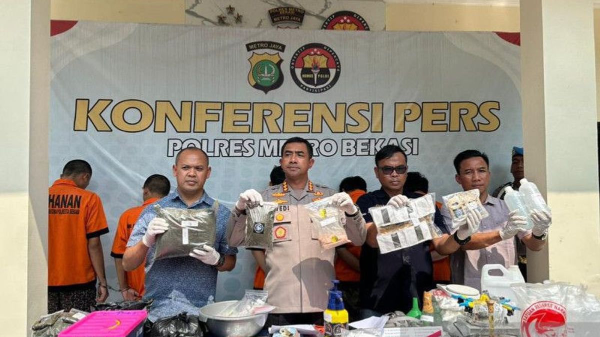 Synthetic Tobacco Manufacturer Network Arrested By Bekasi Police Use Raw Materials From Overseas