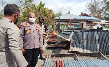 Massa Pendukung Erdi Dabi-Jhon Wilil Bakar 34 Kantor di Eleilim Papua, 126 Ruko dan Sebabkan 1.137 Orang Mengungsi