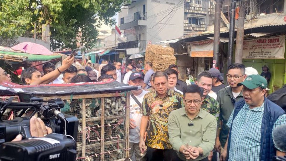 Cak Imin Blusukan à Chinatown Jakbar, après 99 oiseaux