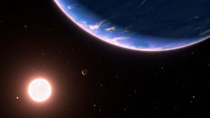 Teleskop Hubble Temukan Uap Air di Atmosfer Exoplanet Terkecil