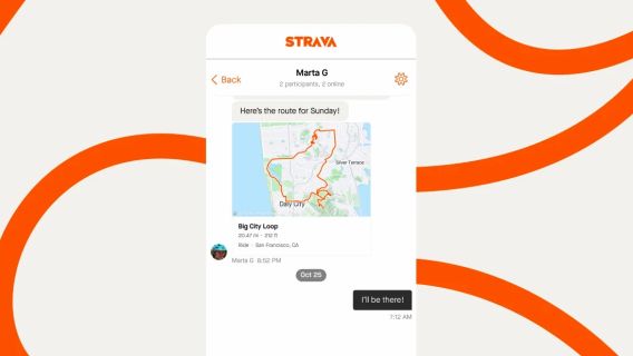 L'application de suivi des sports, Strava lance une nouvelle fonctionnalité de messagerie