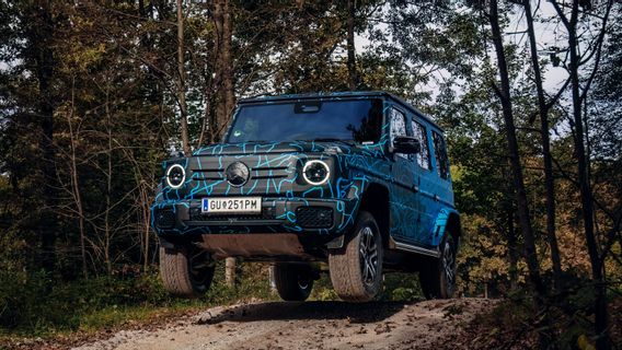 Mercedes-Benz Pamer Ketangguhan G-Class Listrik di Jalur Off-road