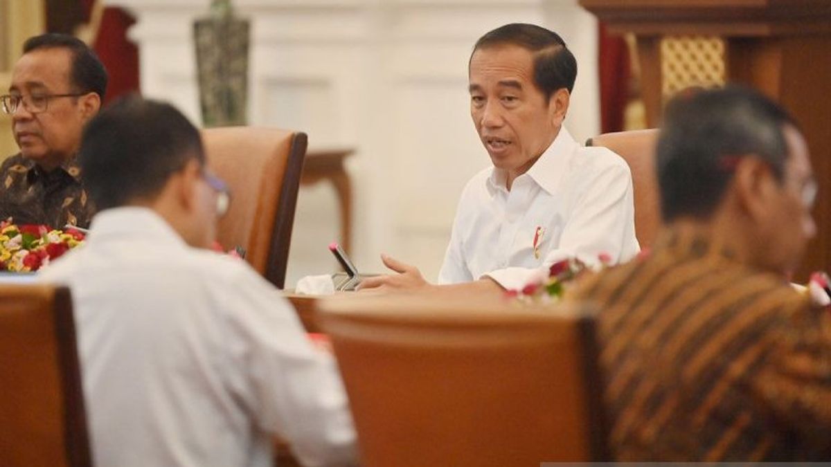 Selain Mentan Yasin Limpo, Sejumlah Menteri juga Hadir di Istana Rapat Terbatas Bersama Jokowi