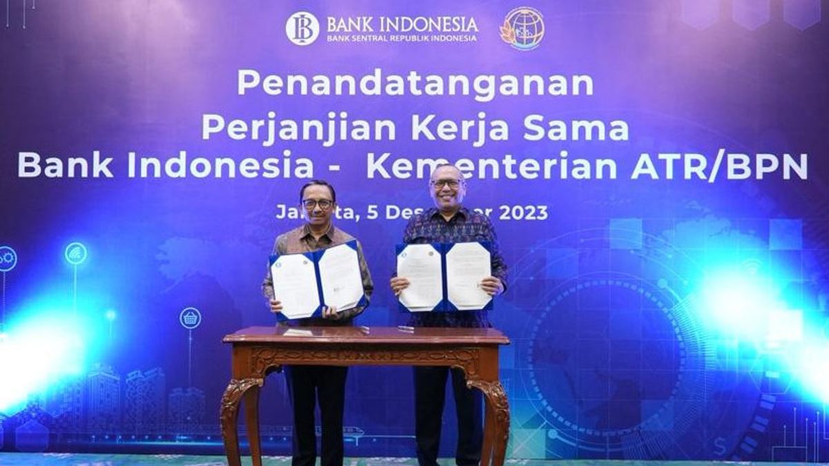 Bank Indonesia dan Kementerian ATR Jalin Kerja Sama Dukung Pengembangan UMKM