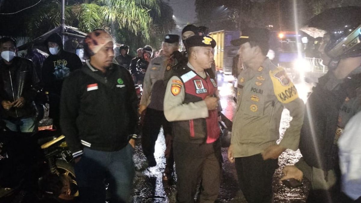 The Ribut Dua Ormas In Setu Tangerang Gegara Rebutan Lahan Di Gunung Sindur