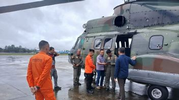 Searches For LCT Ships Transporting Materials BTS And 12 Missing Crew Members In Papua Are Blocked By Weather