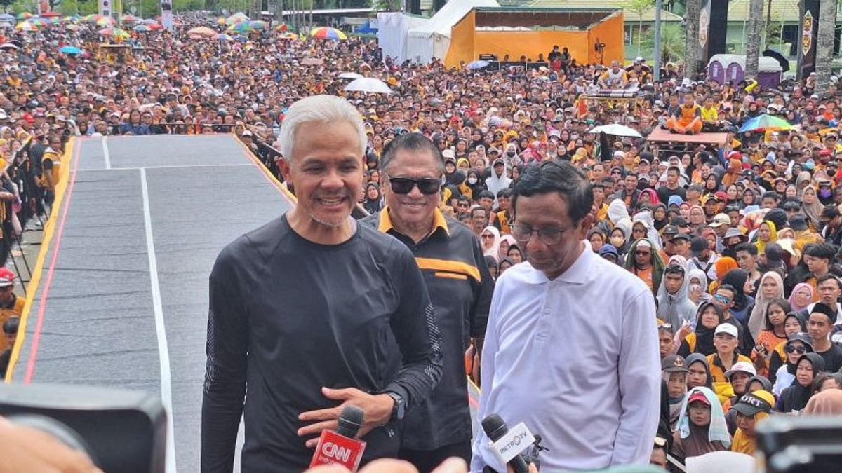 Campaign For The First Day Of The Presidential Election: Ganjar In Papua, Mahfud MD To Aceh