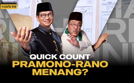 VOI Hari Ini: Megawati Mungkin Full Senyum, Pramono-Rano Unggul di Quick Count Pilkada Jakarta 2024