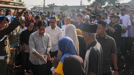 Accompany Heru Budi Visits Residents, Gibran: Playing Around Aja