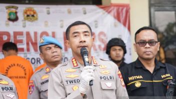 5 Times In Action, The Perpetrator Of The Theft Of The ATM Block Mode In Bekasi Claims To Have Pocketed Rp500 Thousand