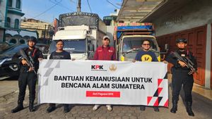 KPK Kirim Donasi Rp110 Juta Berbentuk Makanan hingga Obat-obatan untuk Korban Bencana Sumatera