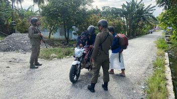 Qui a été saisi par le groupe de travail Mandago Raya Polda Sulteng des résidents pendant l’opération sans jouer