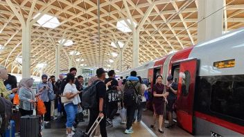 Lebaran momentum, Whoosh high-speed train experiences 25 percent passenger surge