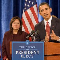 Mengingat Pidato Pertama Barack Obama sebagai Presiden yang Memberi Masyarakat AS Harapan