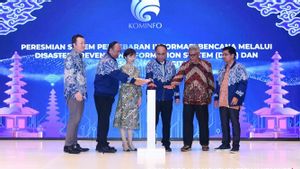 Kominfo Resmikan Pengoperasian Early Warning System di TV Digital