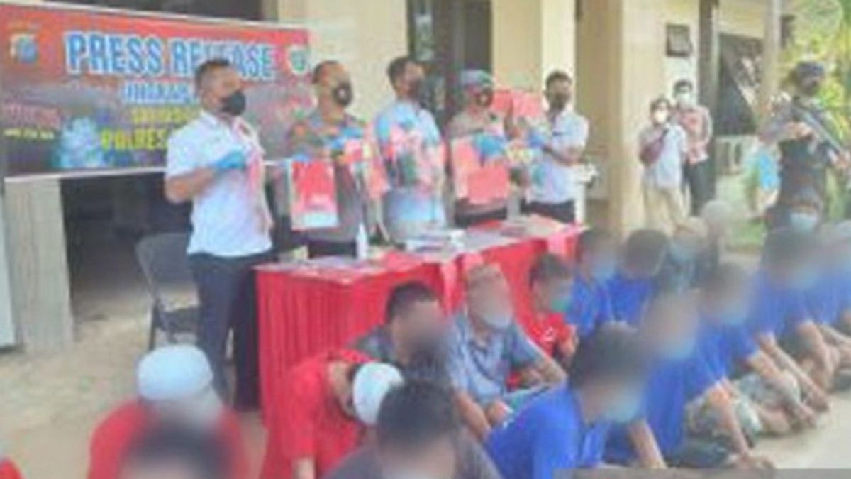 14 Days Of Antique Operation, Tanah Laut Police Arrest 31 Methamphetamine Traffickers