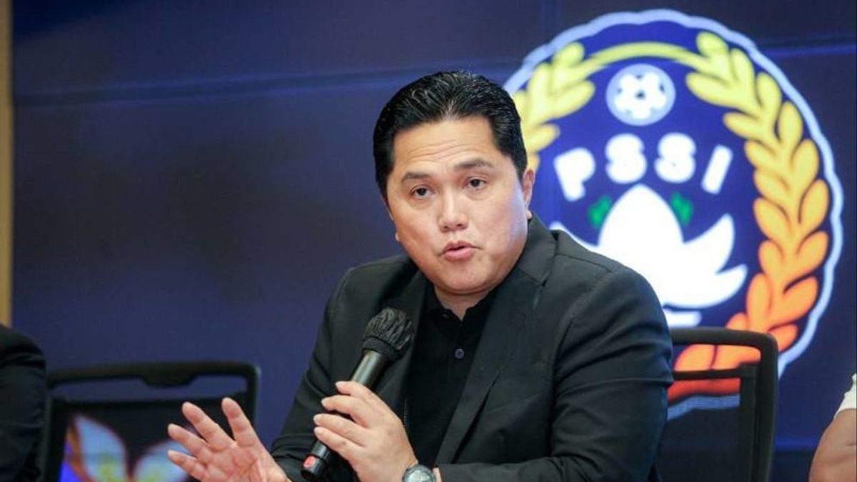 Ketum PSSI yang Sekaligus Menpora, Erick Thohir, Tanggapi Kegagalan Indonesia ke Piala Dunia 2026