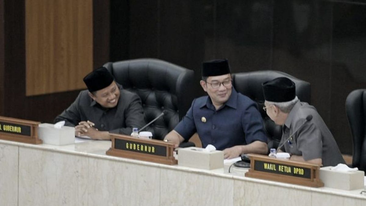 Ridwan Kamil: Acting Governor Of West Java Stays Sitting Sweet, Continuing Those Who Have Been Reformed