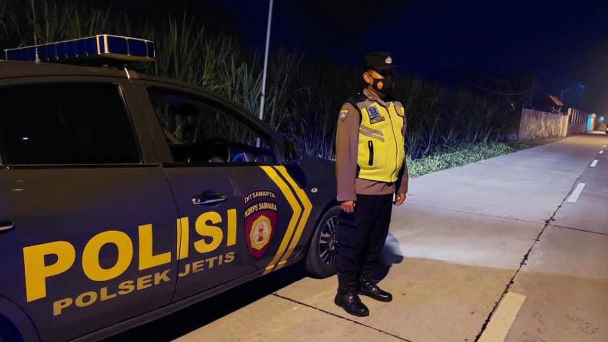Mojokerto Police Increase Patrols In Begal-Prone Paths, Kring Detective Teams Are Deployed