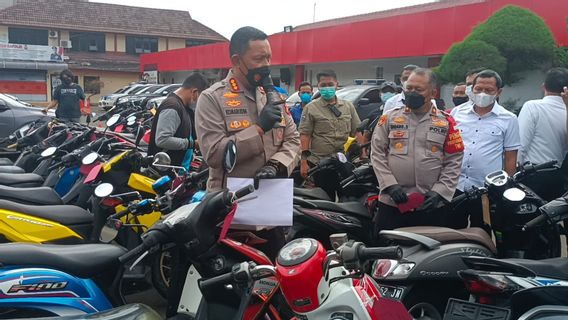 Selama 2 Minggu, Polres Metro Tangerang Tangkap 27 Pelaku Curanmor Berikut Penadah dan Pemalsu STNK