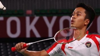 Anthony Ginting Ends Russia's Sergey Sirant Match At The Tokyo Olympics