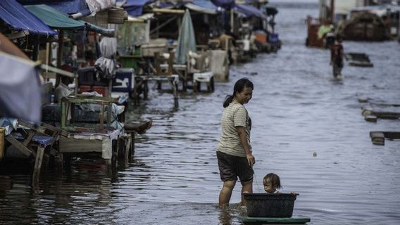 Waspada Banjir Rob di 9 Kelurahan Jakut Sepekan ke Depan